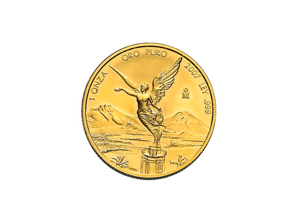 Buy original gold coins 1 oz Gold Mexico Libertad with Bitcoin!