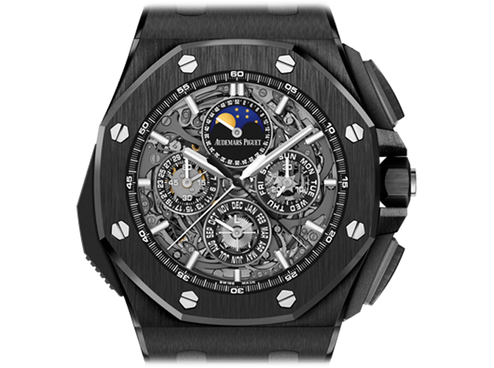 Buy original Audemars Piguet  ROYAL OAK OFFSHORE GRANDE COMPLICATION with Bitcoins!