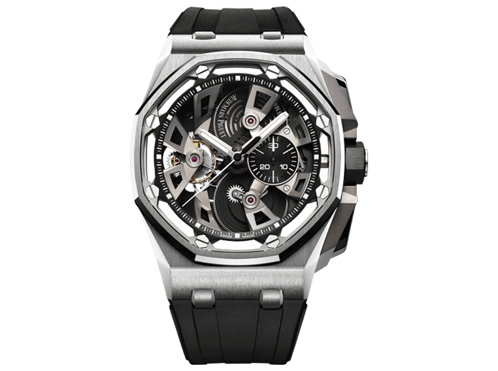 Buy original Audemars Piguet ROYAL OAK OFFSHORE TOURBILLON CHRONOGRAPH with Bitcoins!