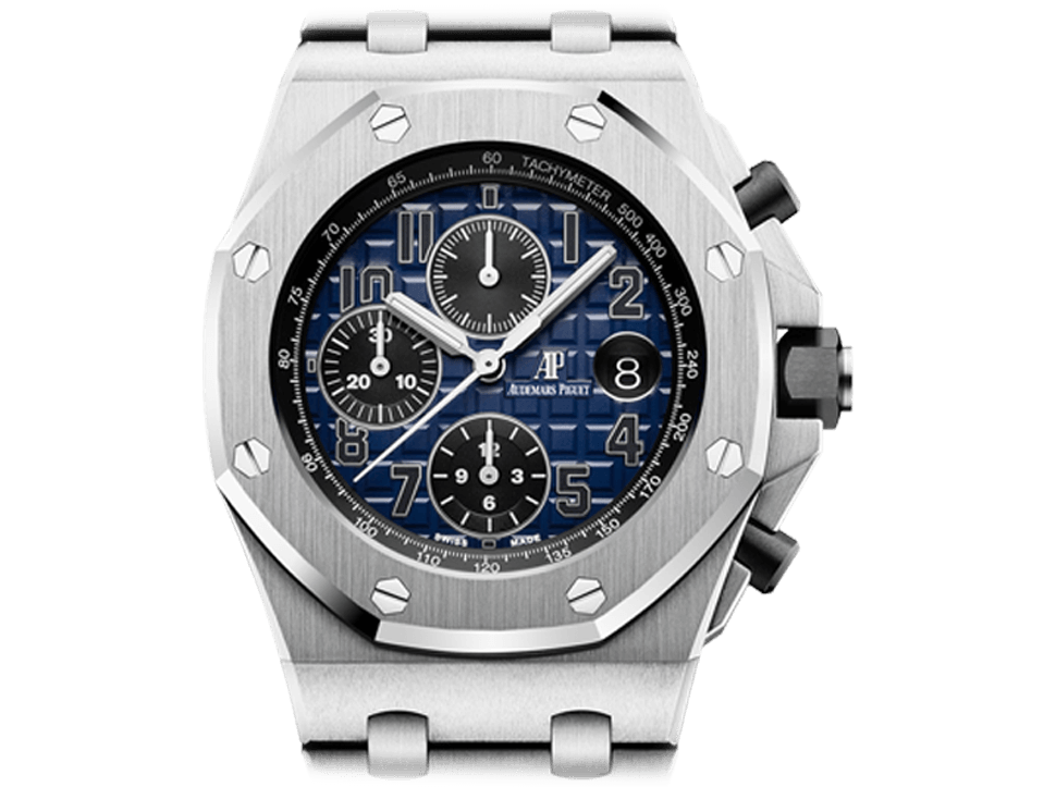 Buy original Audemars Piguet ROYAL OAK CHRONOGRAPH with Bitcoins!