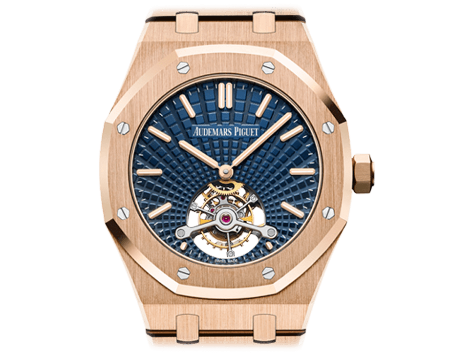 Buy original Audemars Piguet ROYAL OAK TOURBILLON EXTRA-THIN with Bitcoins!