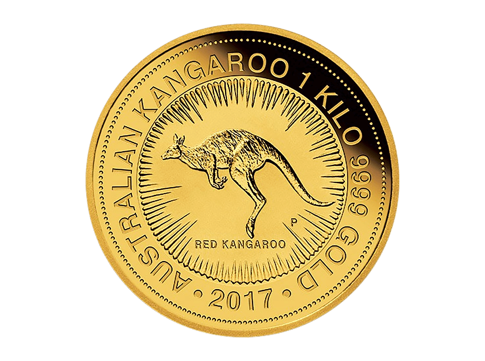 Buy original-gold coins Australia 1 kg Nugget Kangaroo Gold with Bitcoin!