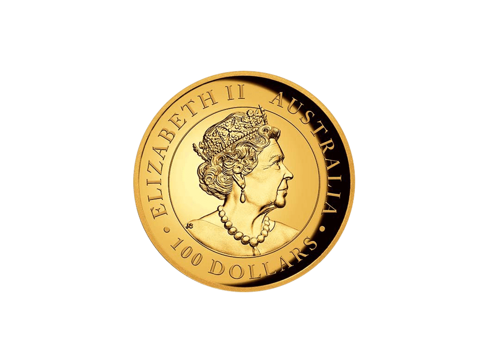 Buy original gold coins Australia 1 oz WedgeTailed Eagle 2019 PP Gold with Bitcoin!