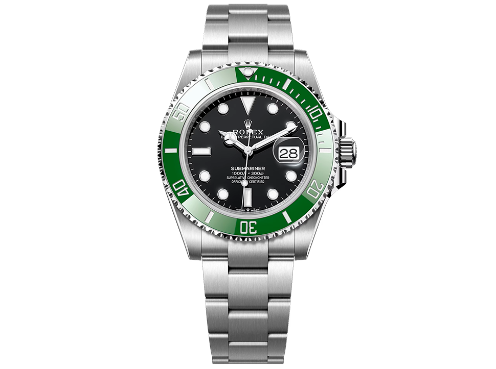 Buy original Rolex Submariner Date m 126610lv-0002 with Bitcoin!