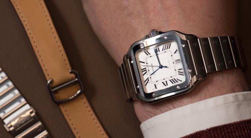 The Cartier Santos Collection.