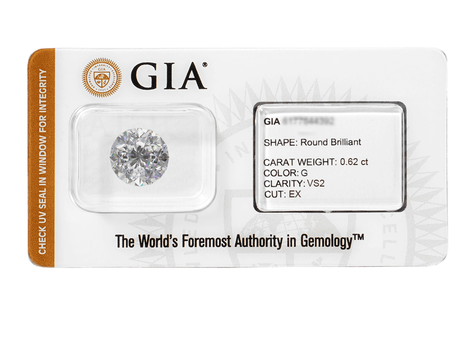 Buy original certified GIA diamond 0.62 ct. with Bitcoins!