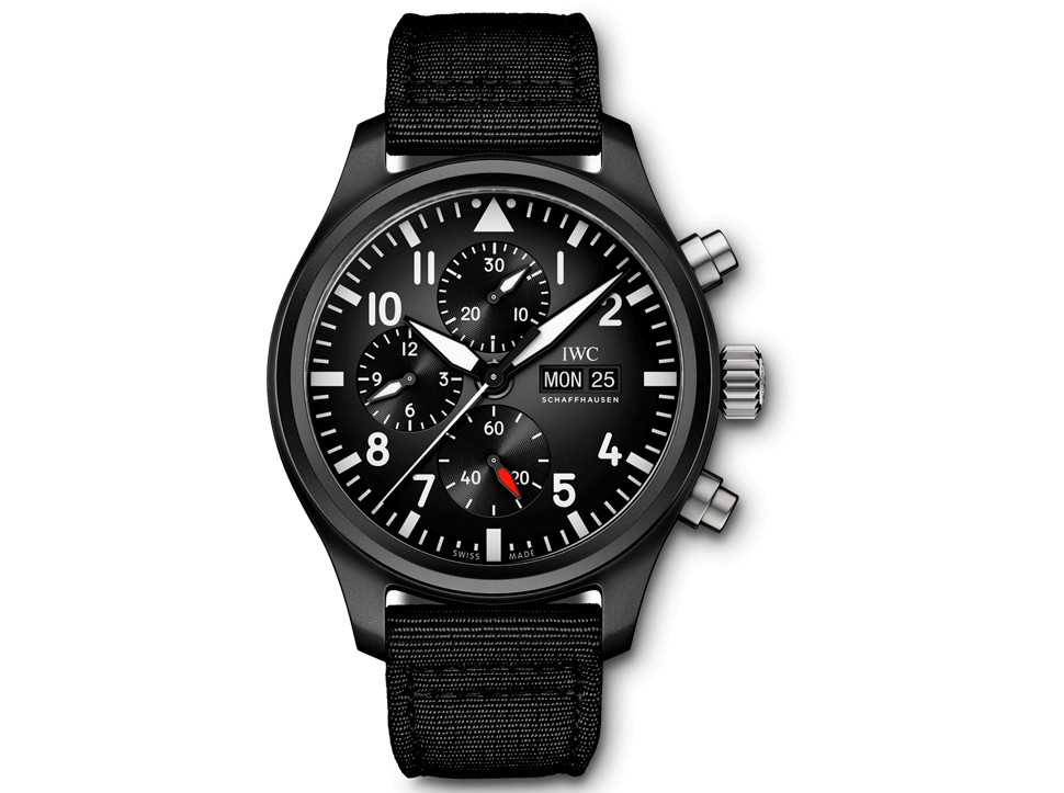 Buy original IWC Pilot's-Watch-Chronograph-Top-Gun IW389101 Bitcoins!