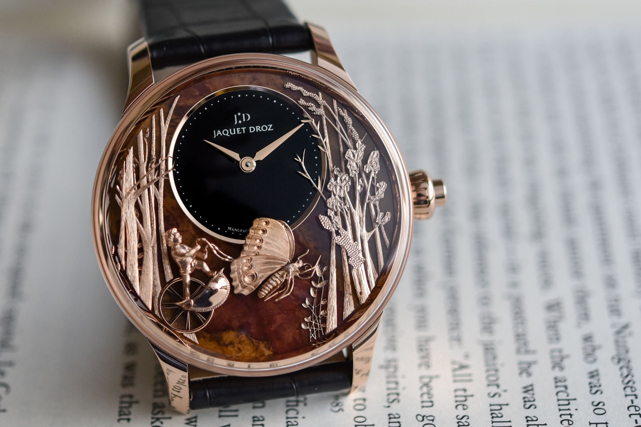 JAQUET DROZ LOVING BUTTERFLY