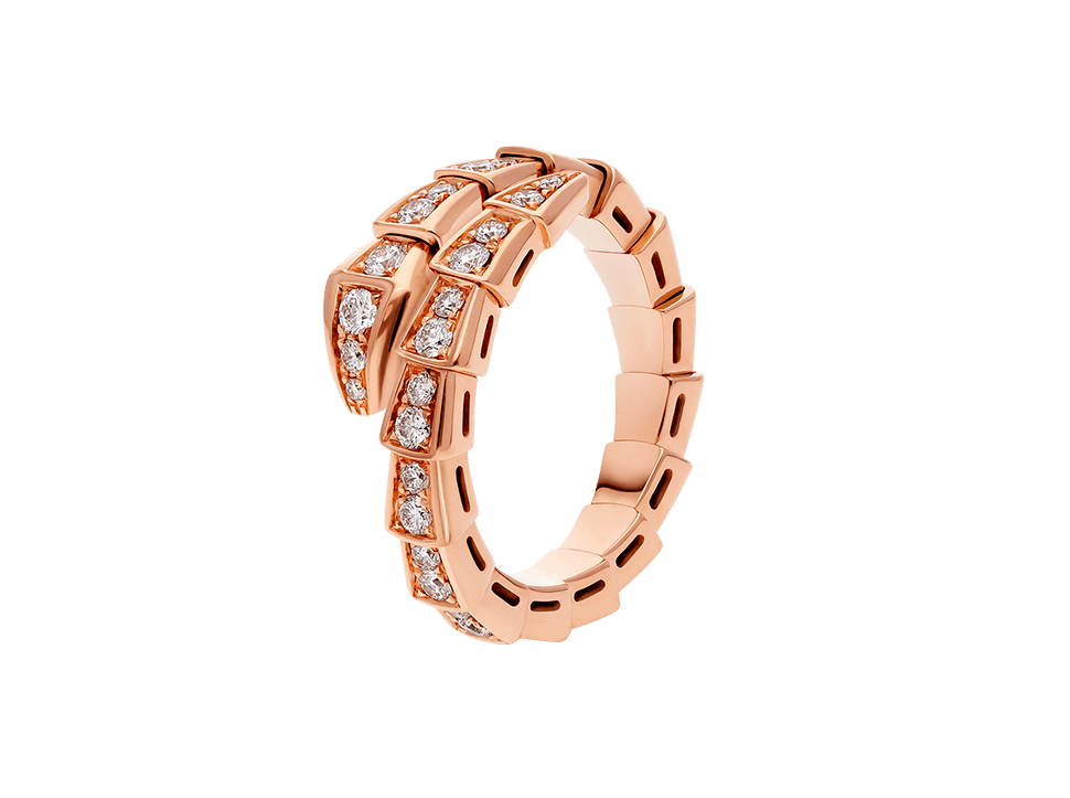 Buy original Jewelry Bvlgari Serpenti RING 355974 with Bitcoins!