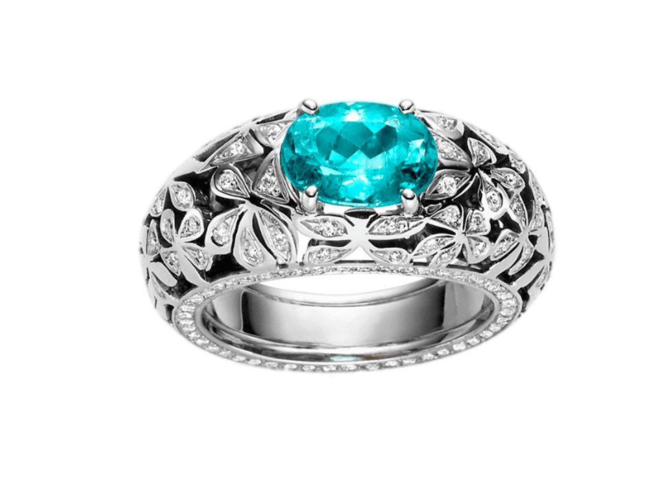 Buy original Jewelry Stoess Fleur d'amour RING 610016070011 with Bitcoins!