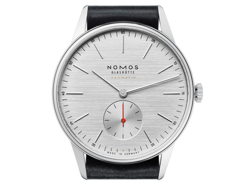 Buy original Nomos Glashuette ORION NEOMATIK 39 SILVERCUT 342 with Bitcoin!