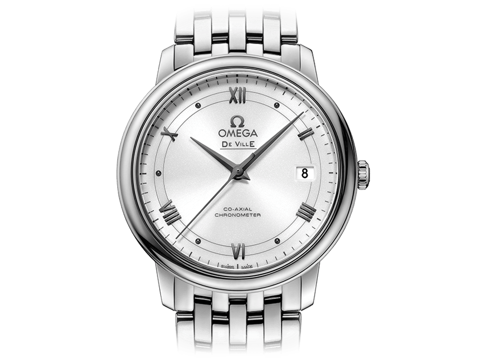 Buy original Omega De Ville Prestige 424.10.37.20.04.001 with Bitcoins!