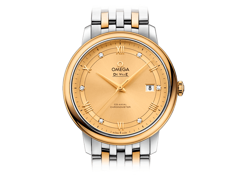 Buy original Omega De Ville Prestige 424.20.40.20.58.001 with Bitcoins!