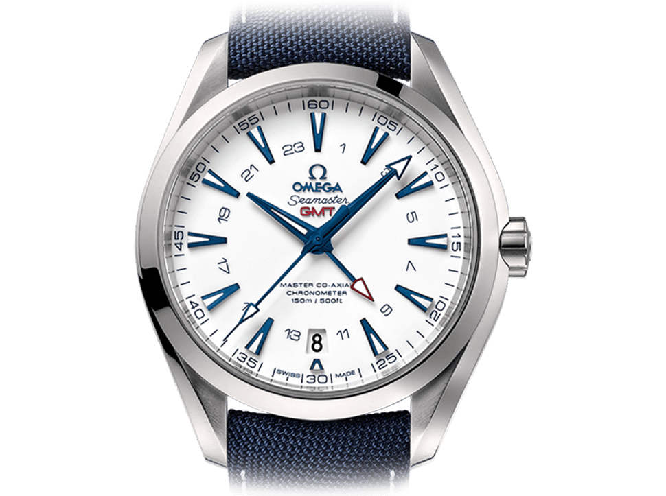 Buy original Omega SEAMASTER AQUA TERRA 150M OMEGA MASTER CO-AXIAL GMT GoodPlanet 231.92.43.22.04.001 with Bitcoin!