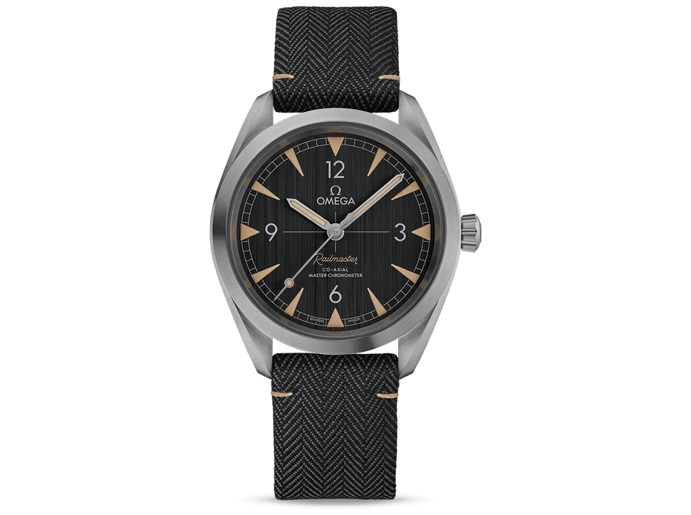 Buy original Omega Seamaster Railmaster 220.12.40.20.01.001 with Bitcoin!