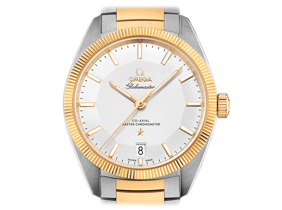 Buy original Omega GLOBEMASTER OMEGA CO-AXIAL MASTER CHRONOMETER  130.20.39.21.02.001 with Bitcoins!