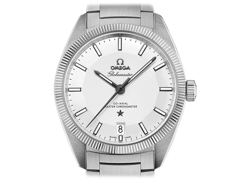 Buy original Omega GLOBEMASTER OMEGA CO-AXIAL MASTER CHRONOMETER  130.30.39.21.02.001 with Bitcoins!