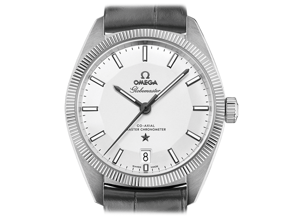 Buy original Omega GLOBEMASTER OMEGA CO-AXIAL MASTER CHRONOMETER  130.33.39.21.02.001 with Bitcoins!