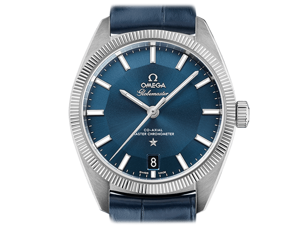 Buy original Omega GLOBEMASTER OMEGA CO-AXIAL MASTER CHRONOMETER  130.33.39.21.03.001 with Bitcoins!