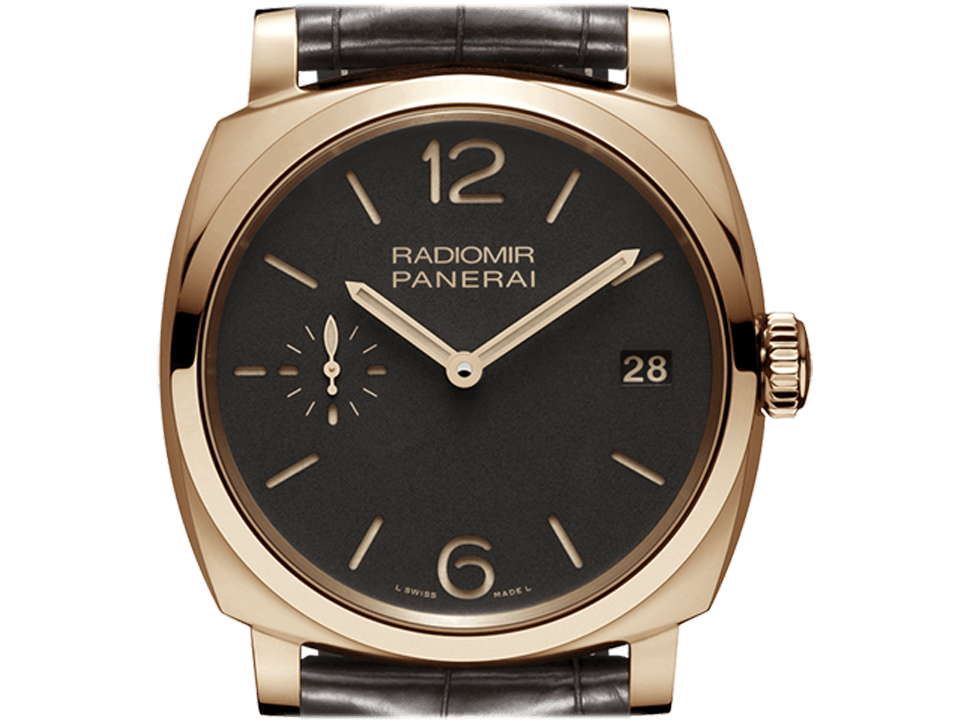 Buy original Panerai RADIOMIR 1940 3 DAYS ORO ROSSO PAM00515 with Bitcoin!