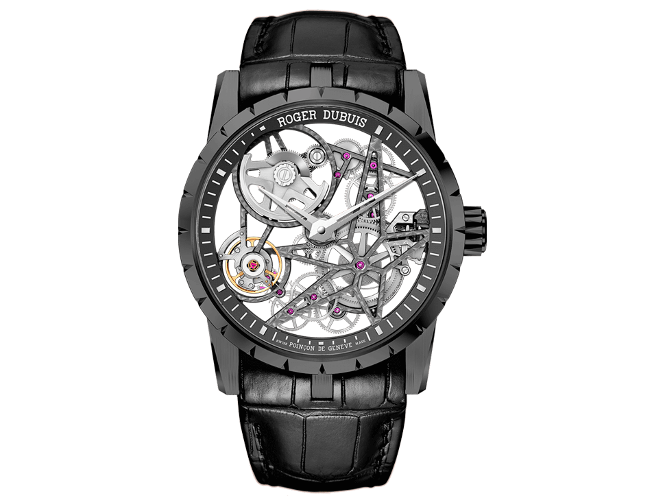 Buy original Roger Dubuis Excalibur Automatic Skeleton DBEX0473 with Bitcoins!