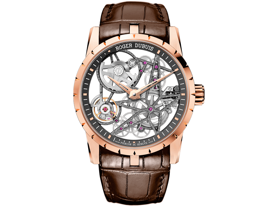 Buy Roger Dubuis EXCALIBUR Automatic Skeleton RDDBEX0422 with Bitcoins on Bitdials