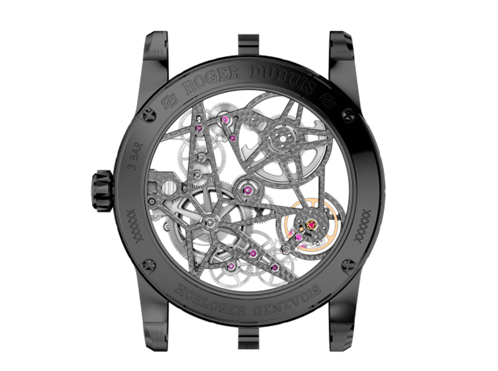 Buy original Roger Dubuis Excalibur Automatic Skeleton RDDBEX0508 with Bitcoins!