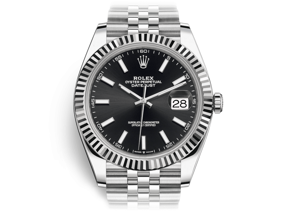 Buy original Rolex Datejust 41 m 126334-0018 with Bitcoins!