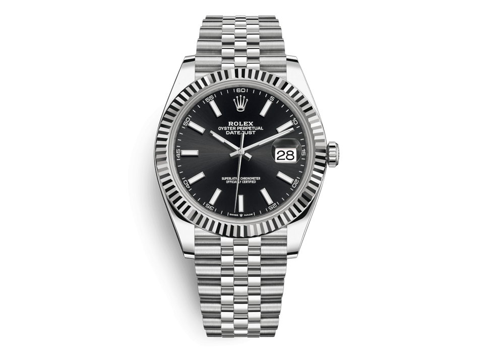 Buy original Rolex Datejust 41 m 126334-0018 with Bitcoins!