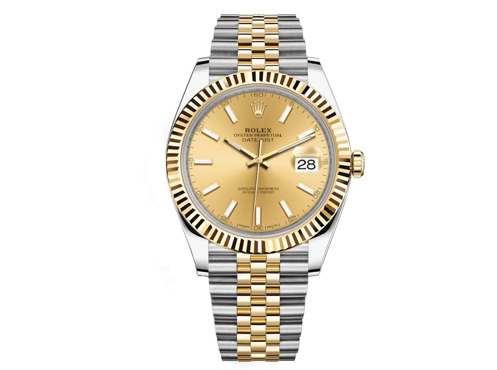 Buy original Rolex DATEJUST 41 m126333-0010 with Bitcoins!