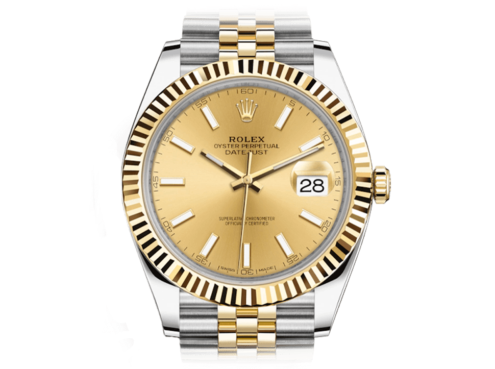 Buy original Rolex DATEJUST 41 m126333-0010 with Bitcoins!