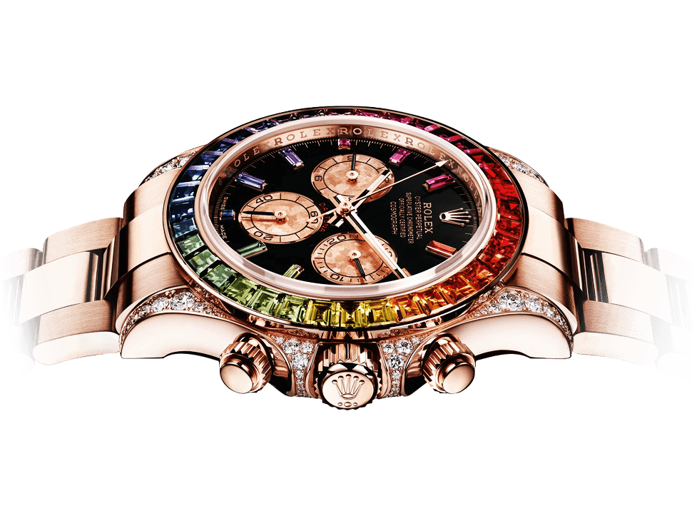 BitDials | Buy genuine Rolex DAYTONA RAINBOW m 116595RBOW with Bitcoin!