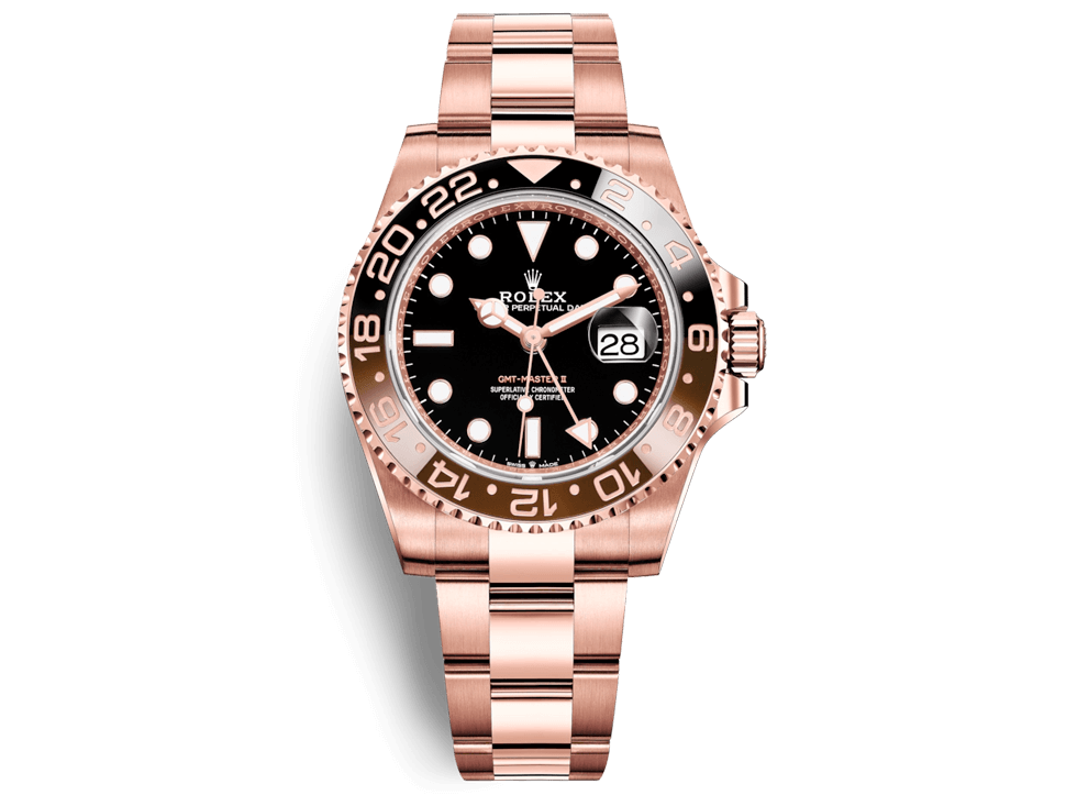 Buy original Rolex GMT-MASTER II m126715chnr-0001 with Bitcoins!