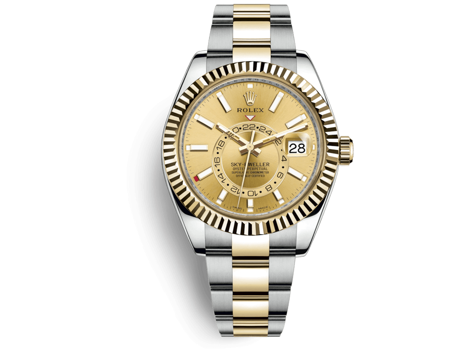 Buy Rolex Sky-Dweller 2017 with Bitcoin on bitdials 