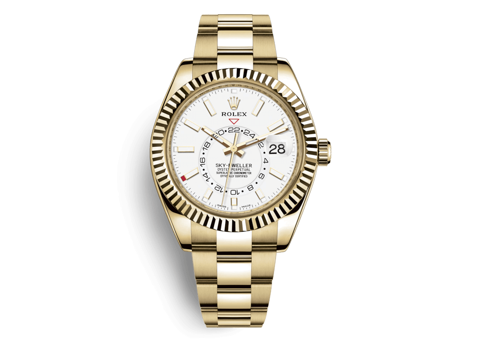 Buy original Rolex SKY-DWELLER m326938-0005 with Bitcoins!