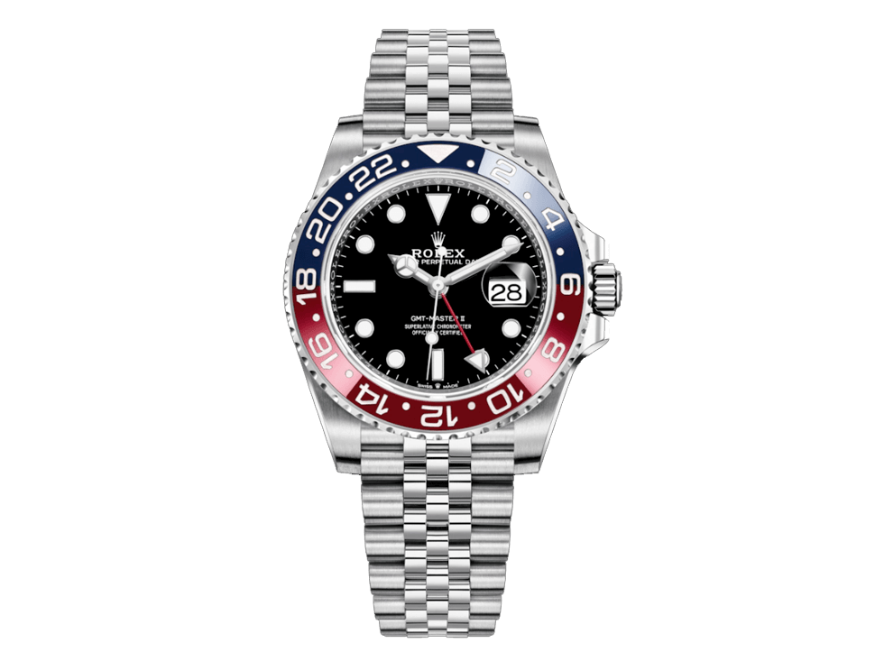 Buy original Rolex GMT-MASTER II m 126710blro-0001 with Bitcoins!