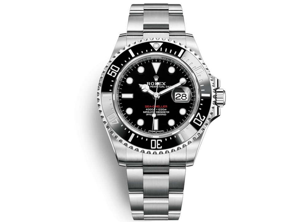 Buy original Rolex SEA-DWELLER m126600 with Bitcoins!