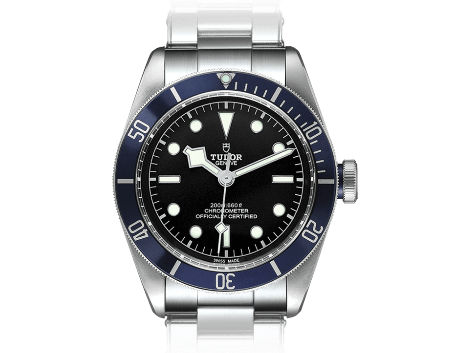 Buy original Tudor BLACK BAY SWISS DIVE M79230b-0008 with Bitcoins!