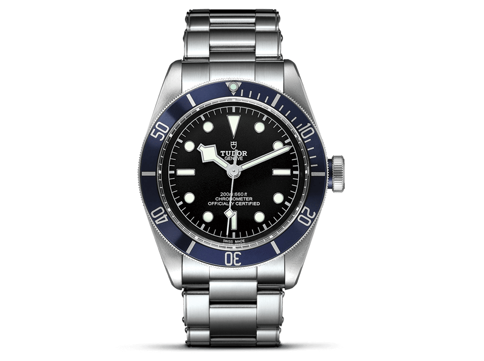 Buy original Tudor BLACK BAY SWISS DIVE M79230b-0008 with Bitcoins!