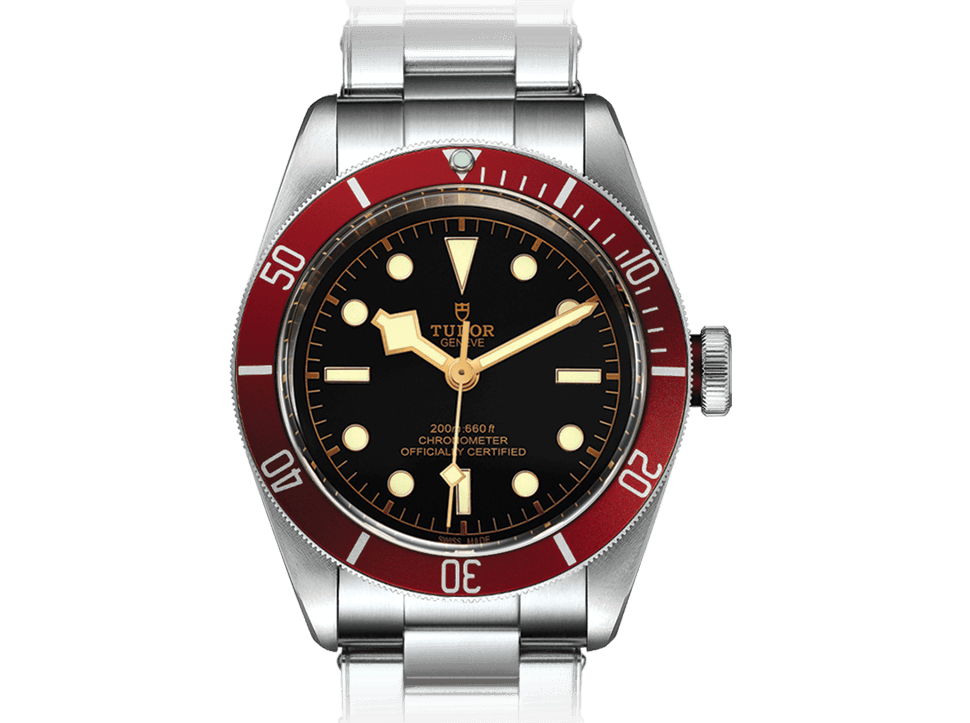 Buy original Tudor BLACK BAY SWISS DIVE M79230r-0012 with Bitcoins!