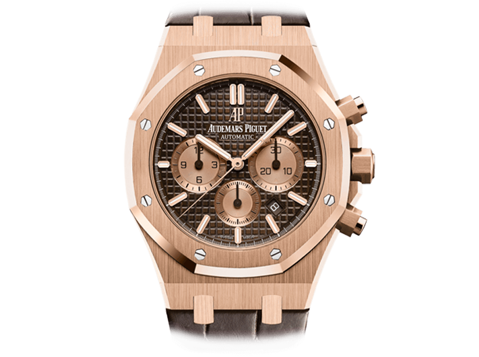 Buy original Audemars Piguet ROYAL OAK CHRONOGRAPH with Bitcoins!