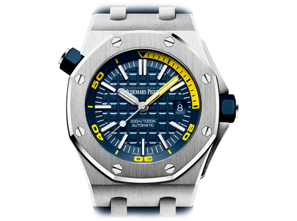 Buy original Audemars Piguet ROYAL OAK OFFSHORE DIVER with Bitcoins!