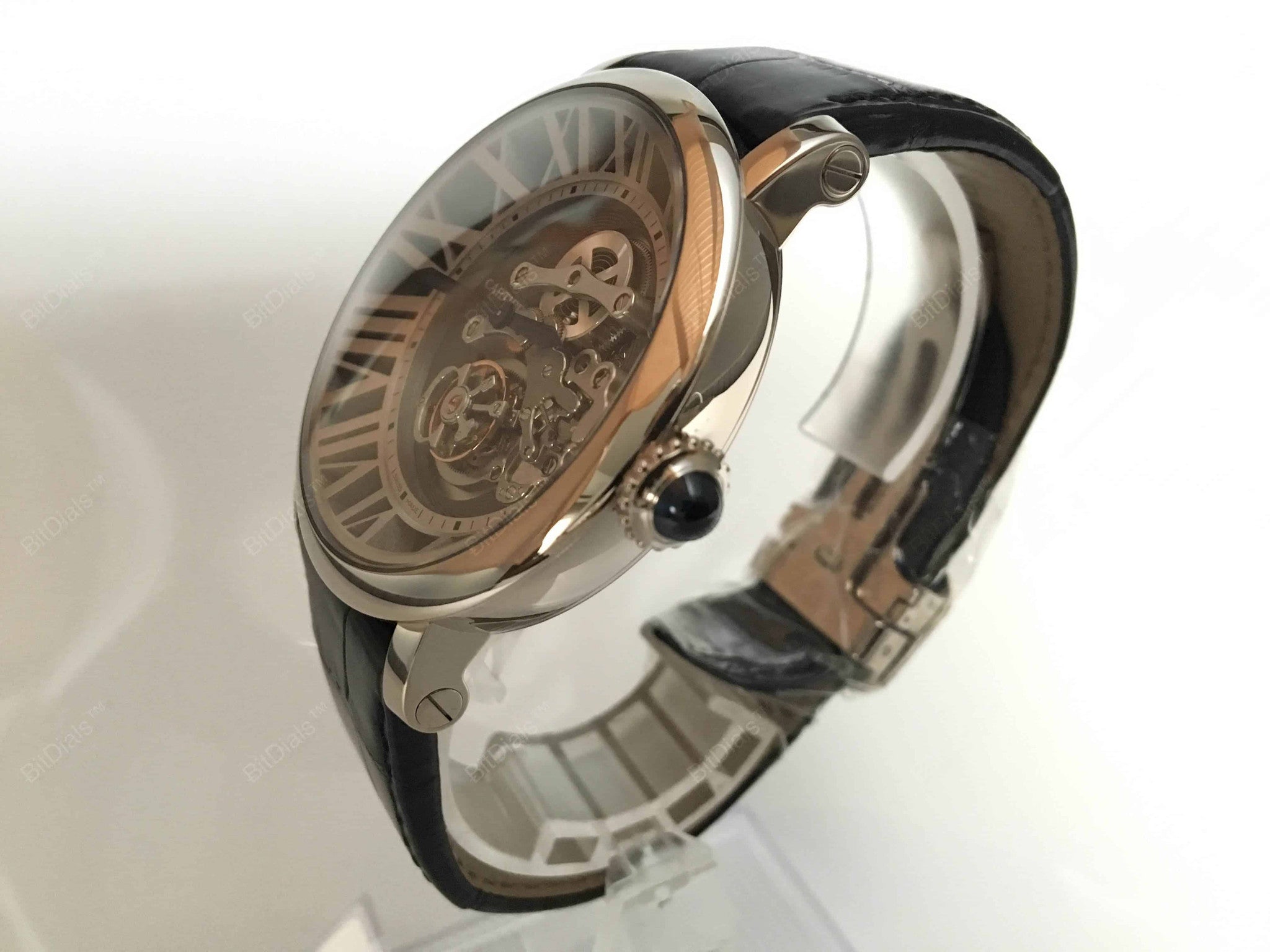 Buy original Cartier Rotonde de cartier Tourbillon W1556214 with Bitcoin at BitDials.eu