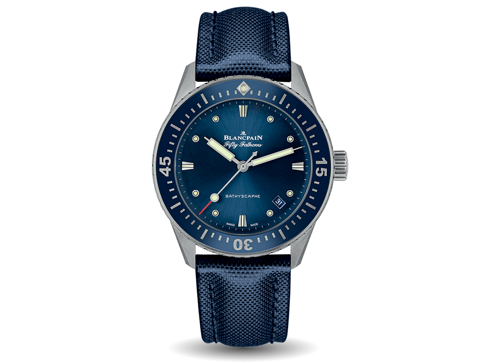 Buy original Blancpain BATHYSCAPHE 5100 1140 O52A with Bitcoins!