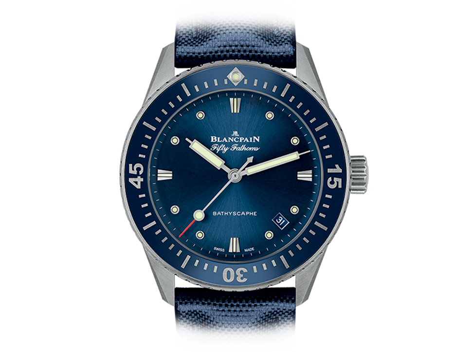 Buy original Blancpain BATHYSCAPHE 5100 1140 O52A with Bitcoins!