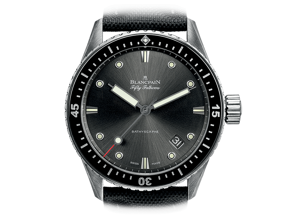 Buy original Blancpain FIFTY FATHOMS 5000 1110 B52A with Bitcoins!