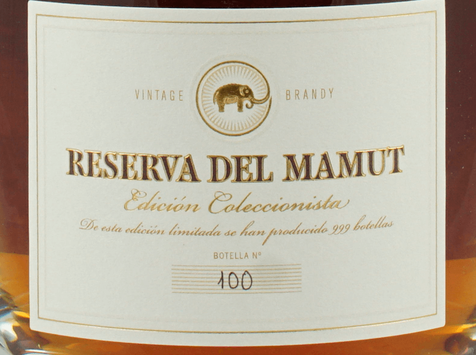 Buy original Brandy Torres Reserva del Mamut 1985 with Bitcoin!