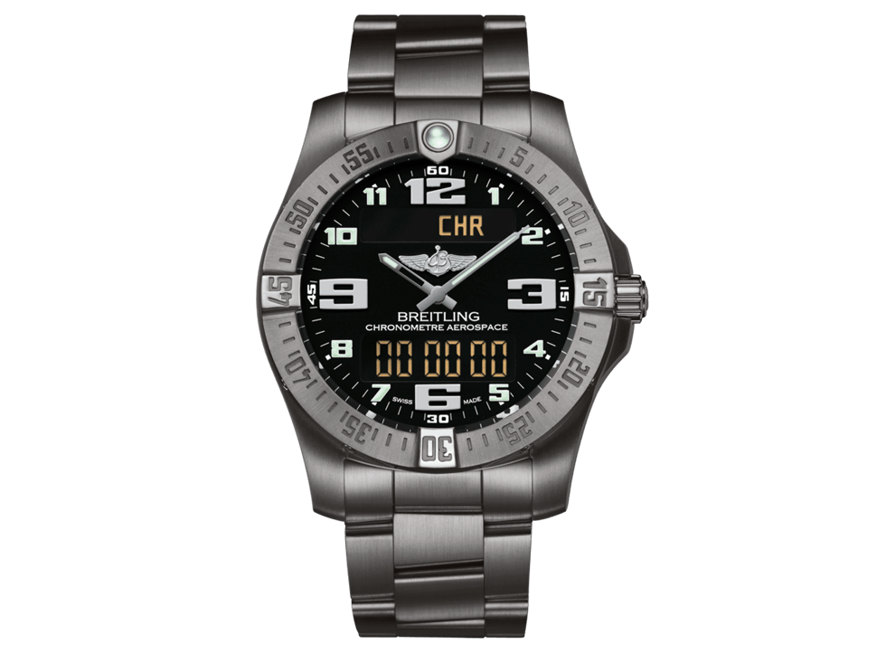 Buy original Breitling AEROSPACE EVO TITANIUM E7936310/BC27/152E with Bitcoins!