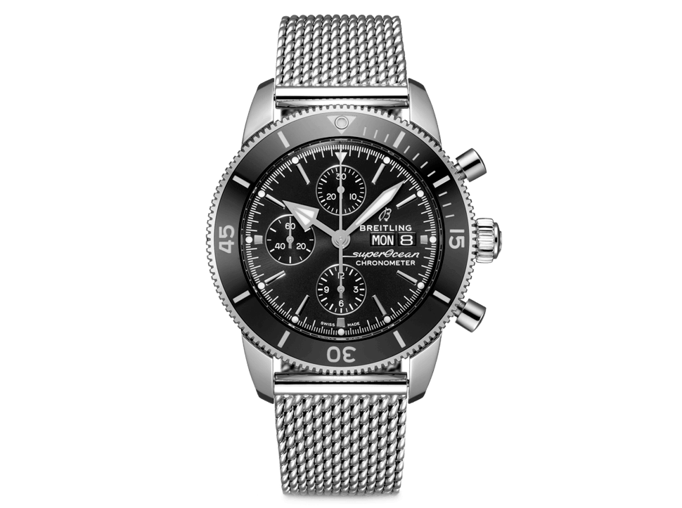 Buy original Breitling Superocean Héritage II Chronograph A13313121B1A1 with Bitcoins!