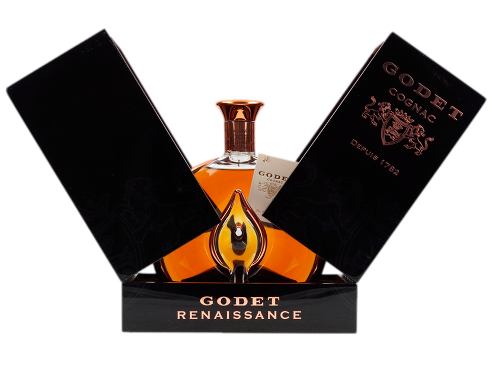 Buy original Cognac Godet Hors dAge Renaissance with Bitcoin!